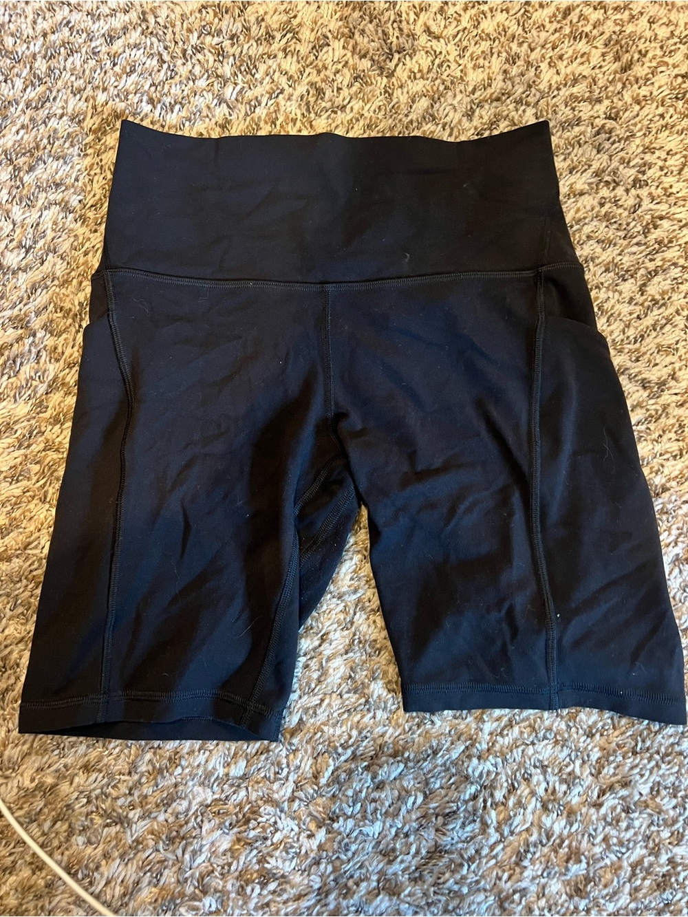 Lululemon High-Waist Black Women’s 8”Bike Shorts
